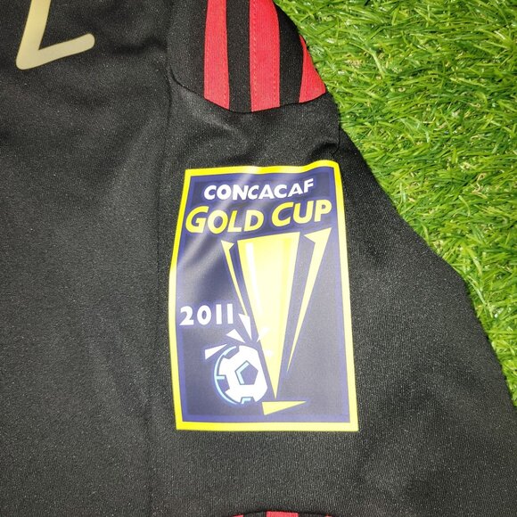 Marquez Mexico 2011 GOLD CUP FINAL Soccer Away Jersey Shirt M SKU# V13582 - Picture 4 of 9